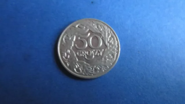 Poland 50 Groszy 1923 IN XF