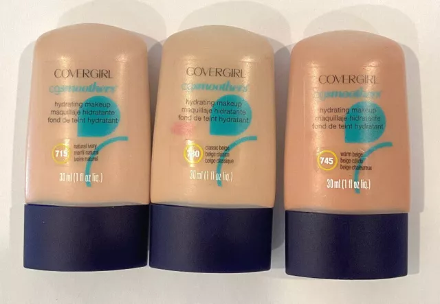 BUY 1,GET 1 AT 20% OFF (add 2) CoverGirl CG Smoothers Hydrating Makeup "Unsealed