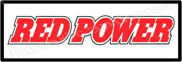 Farmall - Red Power! New Metal Sign, 16" x 48" USA STEEL XL Size - 8 lbs