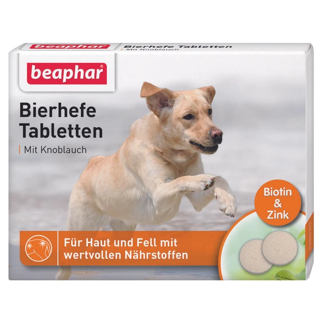 Beaphar Levadura de Cerveza Pastillas 65G para Perros, Nuevo