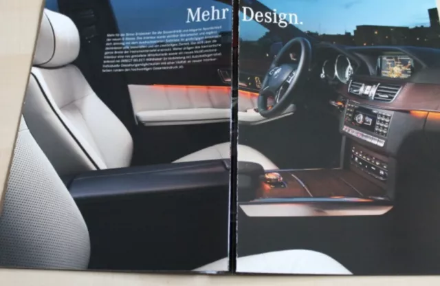 Mercedes E-Klasse W212 - Mehr Klasse - Prospekt Broschüre Katalog 02/2013 3