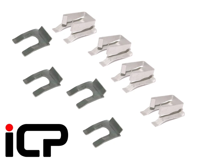thumbnail interactive-video image 1 of Frentech Brake Hose Securing Clips For Toyota Auris E15 E18 (2006-2018) – 4-Pack – Rust-Resistant Steel 1 of 3