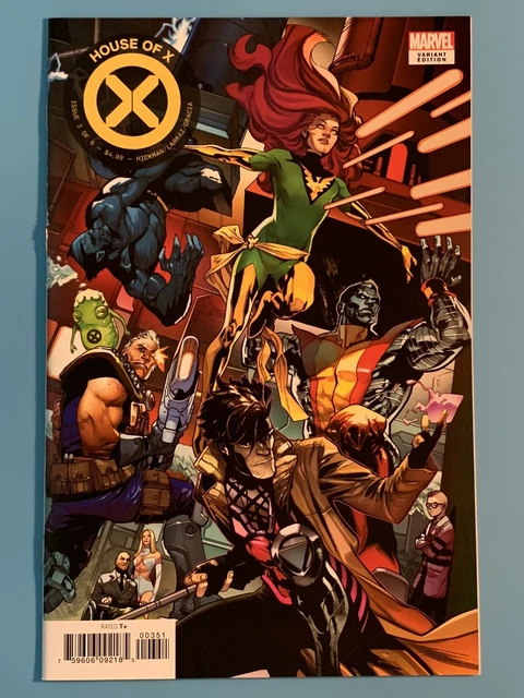 House of X #3 Mahmud Asrar Connecting Variant Marvel 2019 Hickman Powers X-Men