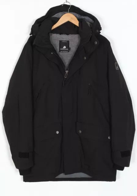 DIDRIKSONS KARL USX PARKA Veste Homme Taille L Imperméable À Capuche Isolé...