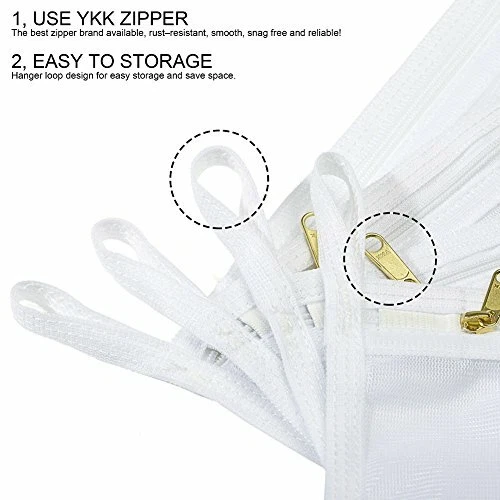 TENRAI Delicates Laundry Bags Bra Fine Mesh Wash Bag for Underwear Lingerie B... 3