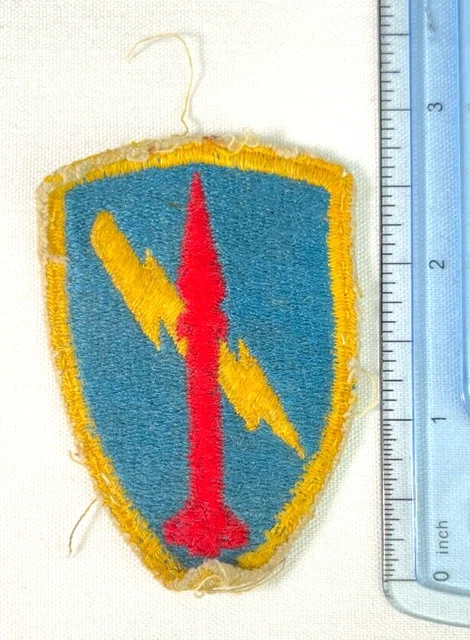 WWII US ARMY Missile Command Cut Edge Patch $11.00 - PicClick
