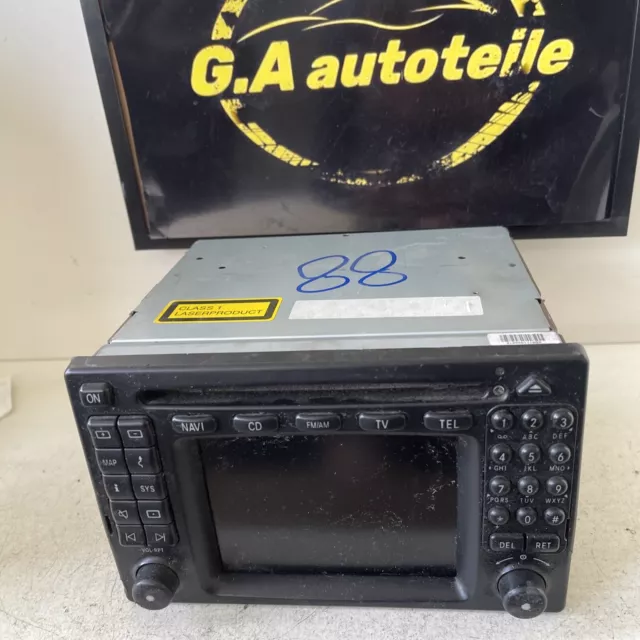 Mercedes W163 M-Klasse 2004 Navigation Radio Comand 2.0  A1638203689