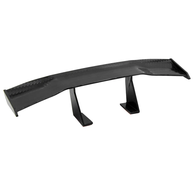 Black Universal Plastic Self Adhesive Tail Rear Wing Decoration for Car