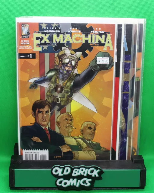 Ex Machina #1-50 + Specials #1-4 *Complete Series* VF/NM 2004 WildStorm