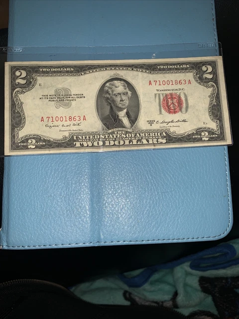 $2 Dollars Note - 1953- - Red Seal 2