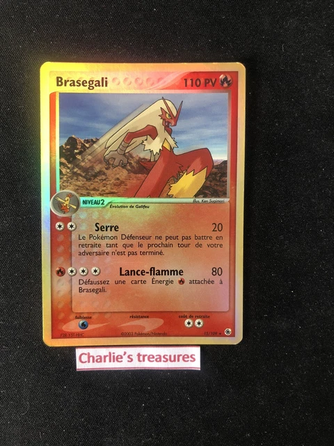Carte pokemon - Brasegali Reverse - 15/109 - Ex Rubis Saphir - FR