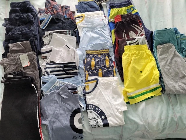 Boys Massive Summer Clothing Bundle age 8-9. 23 ITEMS. Some BNWT.