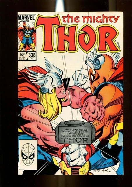 Thor #338 (Marvel 1983) 2nd Appearance and Origin of Beta Ray Bill -- NM/MT 9.8