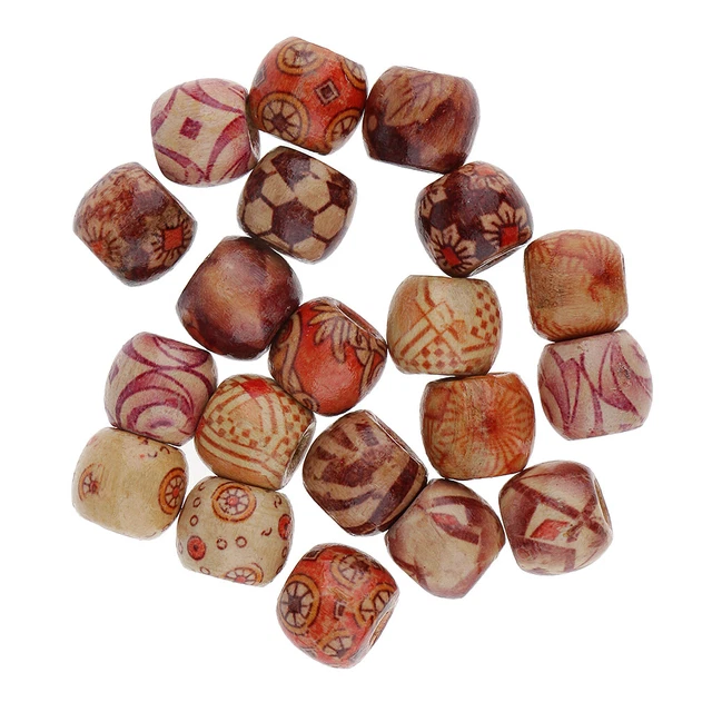 20pcs Fashion Dread Lock Dreadlocks Manschetten Haar Perle Dekoration