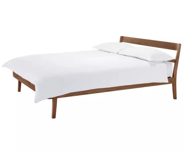 HABITAT TATSUMA KING Size Bed Frame Walnut, Excellent Condition! £320