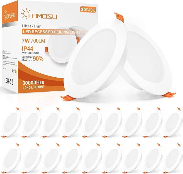 FARETTI LED DA Incasso per Cartongesso, Spot Led Da Incasso 7 W Equivalenti a 70 EUR 35,99