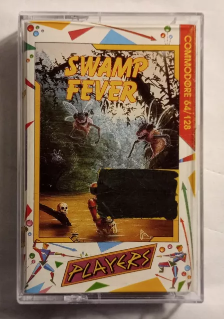 SWAMP FEVER - RARE Players - Commodore 64 C64 C128 - TESTED See photos