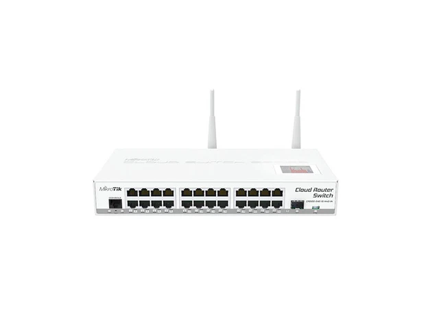 Mikrotik CRS125-24G-1S-2HnD-IN Cloud Routeur Interrupteur Intérieur 24 Gigabit
