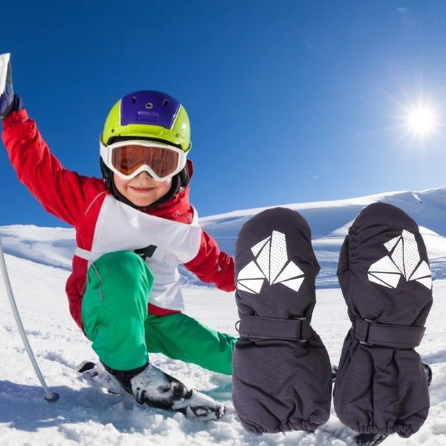 Snow Skiing Equipment Winter Mittens Children's Gloves Sports