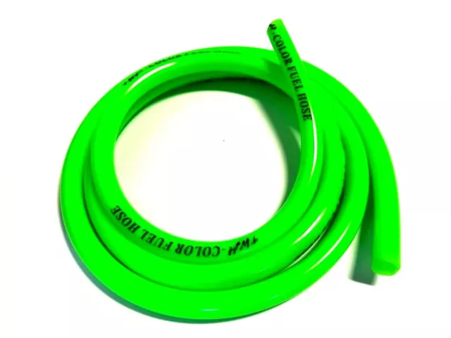 3' Green 1/4" Id Fuel Line 3/8" Od For Honda Jr Dragster Kart Briggs Alky Gas