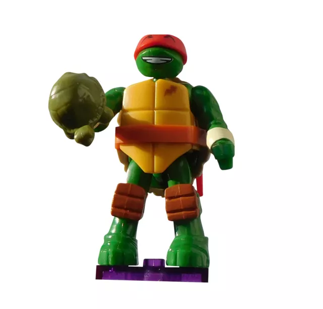 Raphael Figur Teenage Mutant Ninja Turtles Nickelodeon Serie 2 Mega Bloks Neu