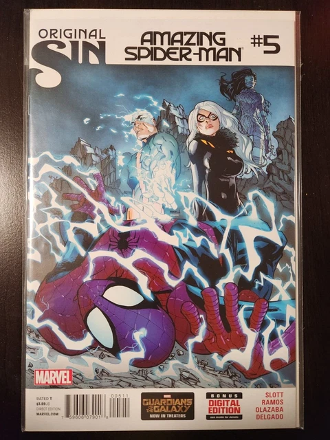 Amazing Spider-Man #5  2nd APP of Silk 1st Cover APP Silk 2014 NM