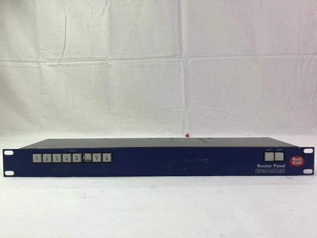 Snell & Wilcox Roll Call RPAN 8-1-2 Button Remote Control Pod Router Panel
