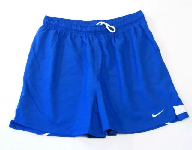 Pantaloncini sportivi Nike Dri Fit blu US gioco ragazze nuovi con etichette