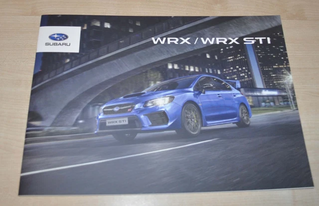 2021 Subaru WRX / WRX STI RU Impreza Edition Brochure Prospekt