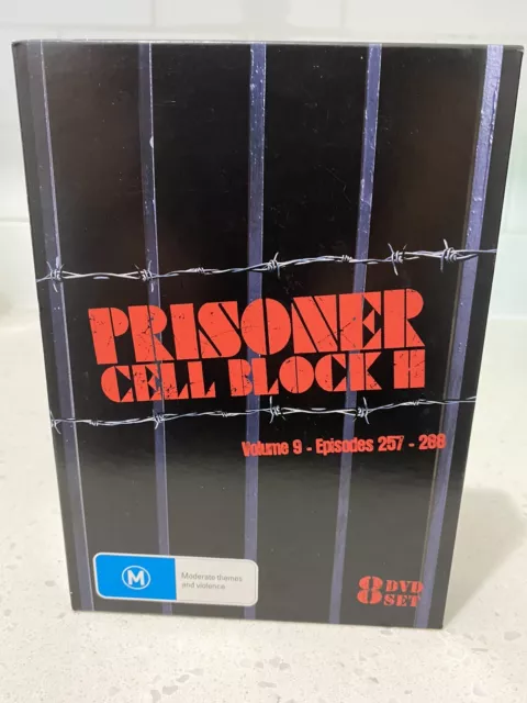 Prisoner Cell Block H Volume 9 Episodes 257-288 Dvd Box Set 8 Dvds 1979