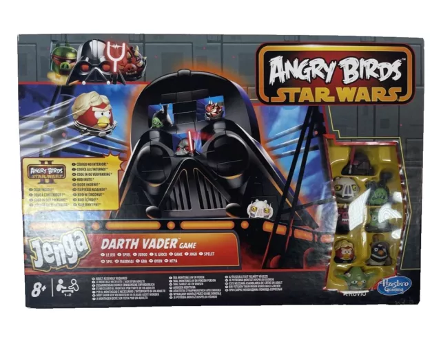 Angry Birds Star Wars  Jenga Darth Vader Game  Hasbro 2