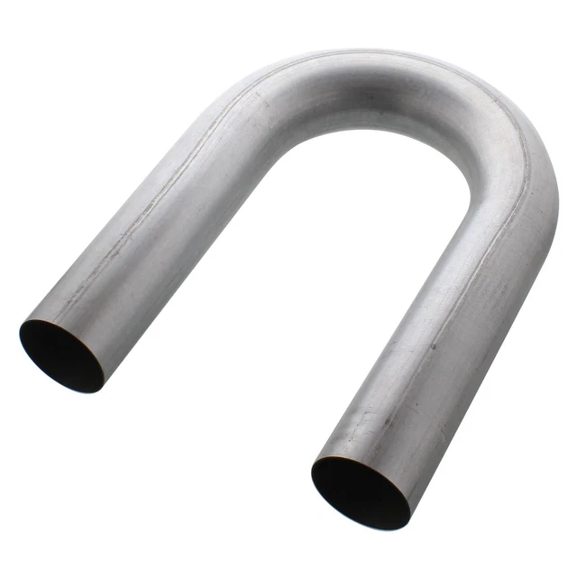 Summit 623035, exhaust tubing, 180 degree mandrel, 3.5" OD, steel, EACH