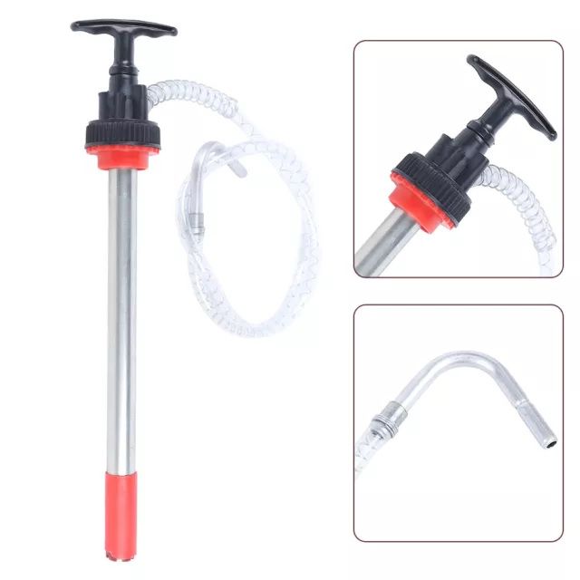 Fluid Oil Transfer Pump Hand Gear Oil Pump Dispenser 5 Gallon for Bucket Pail