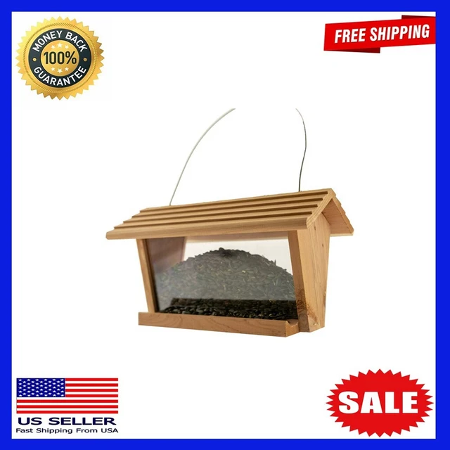 PENNINGTON, RED CEDAR, Natures Friend Hopper Wild Bird Feeder, 3 lb