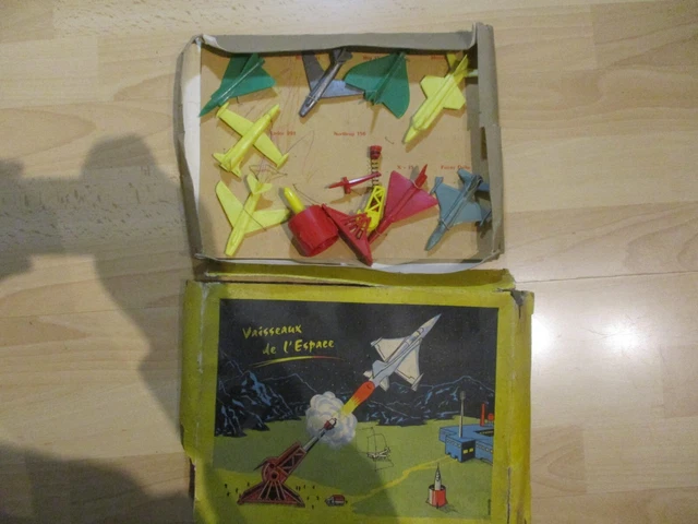 Jouet Ancien – Boîte Vintage Années 1930-1950 – Occasion