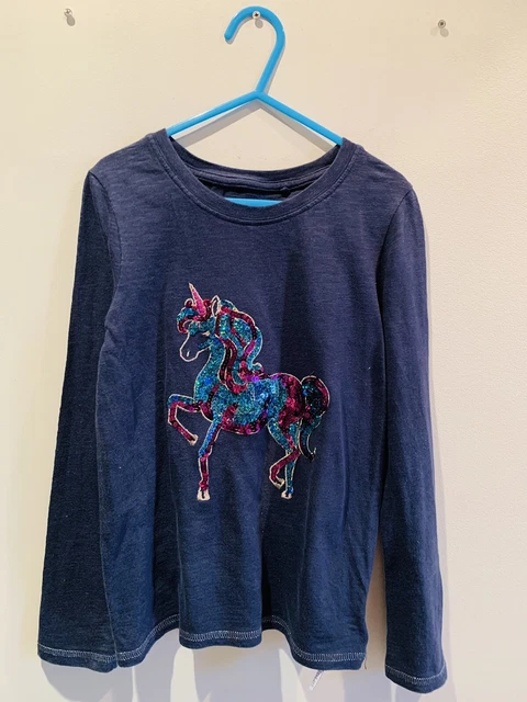 Bundle Of Girls Unicorn Jumpers, Tops Mainly Next Jumpers Age 7 Years 6