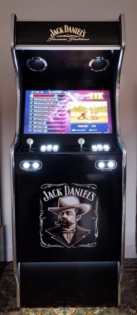 Borne D'arcade 5000 Jeux - Décor Jack Daniels - Neuve - Livraison Possible