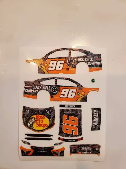 Custom nascar diecast sales decals