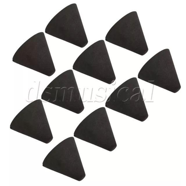 5Pcs Foam Cone for Electronic Drum Piezo Trigger Accessories 1.38 x 1.46''  Black