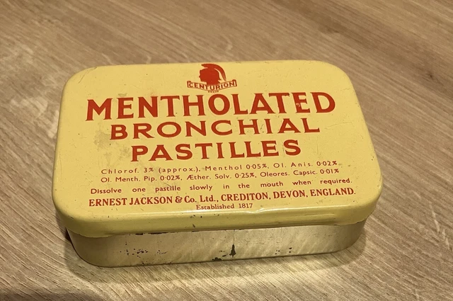 Vintage Pastille Tin