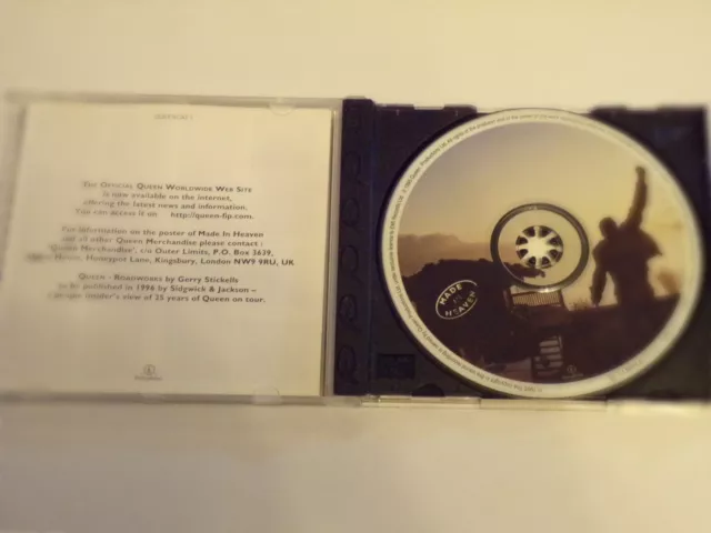 Queen ‎– Made In Heaven [CD] 1995 Q logo Spine 3