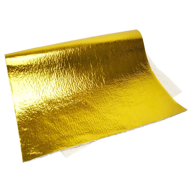 DESIGN ENGINEERING 24in x 24in Heat Shield Gold Non Adhesive 010919