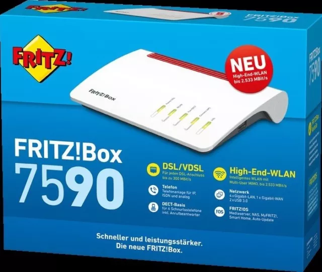 AVM FRITZ! Box 7590 (20002784) vom Händler ⭐⭐⭐⭐⭐