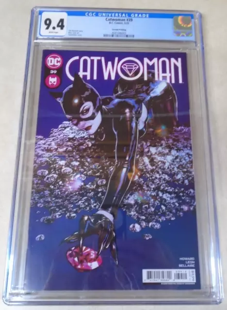 Catwoman Issue #39 Comic Book. CGC Graded 9.4. 2nd Printing Variant. DC 2022