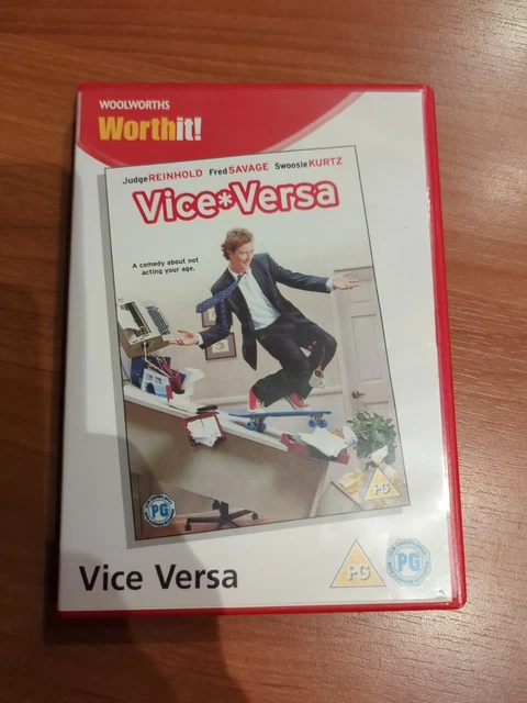 VICE VERSA (1988) DVD Region 2, Judge Reinhold, Fred Savage woolworths