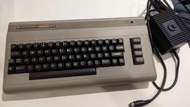 Commodore 64 Computer Tested And Working