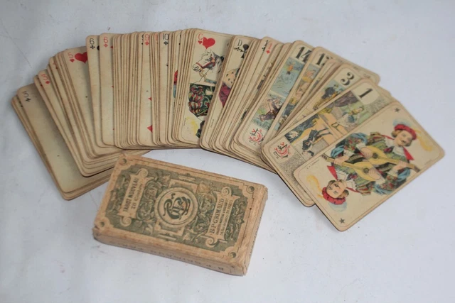 ANCIEN JEU DE tarot de marseille GRIMAUD 1981 paul marteau tchalai