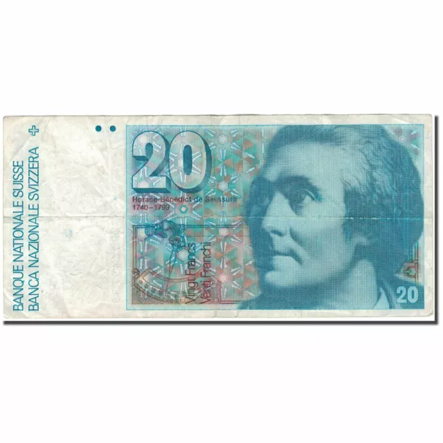 [#806012] Banknote, Switzerland, 20 Franken, 1983, 1983, KM:55e, EF(40-45)