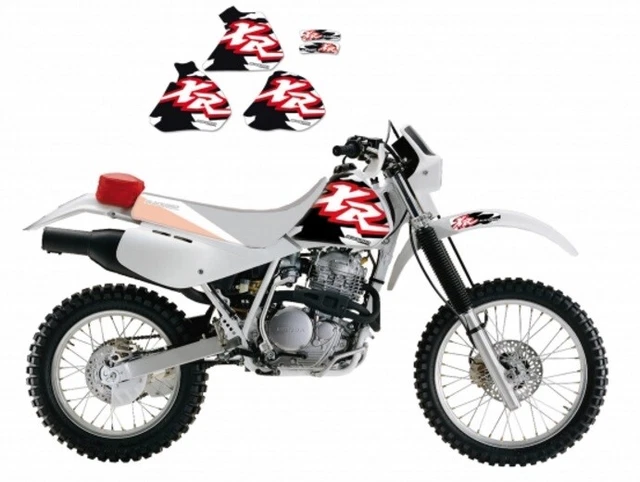 Motorrad Aufkleber Satz Blackbird Honda XR 250 -350 88-95 ORIGINAL 17