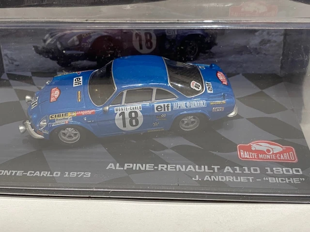 TROFEU TRRFR67 Renault - A110 Alpine N 62 Rally Montecarlo 1973 Thierry Sabine | Achetez sur